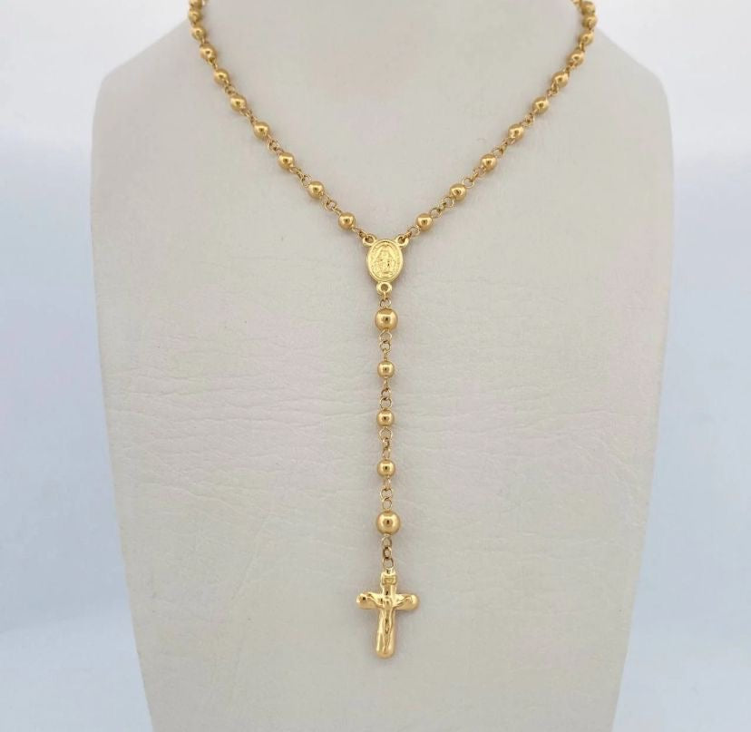 ROSARIO DAMA 18K 49CM aprox 7g