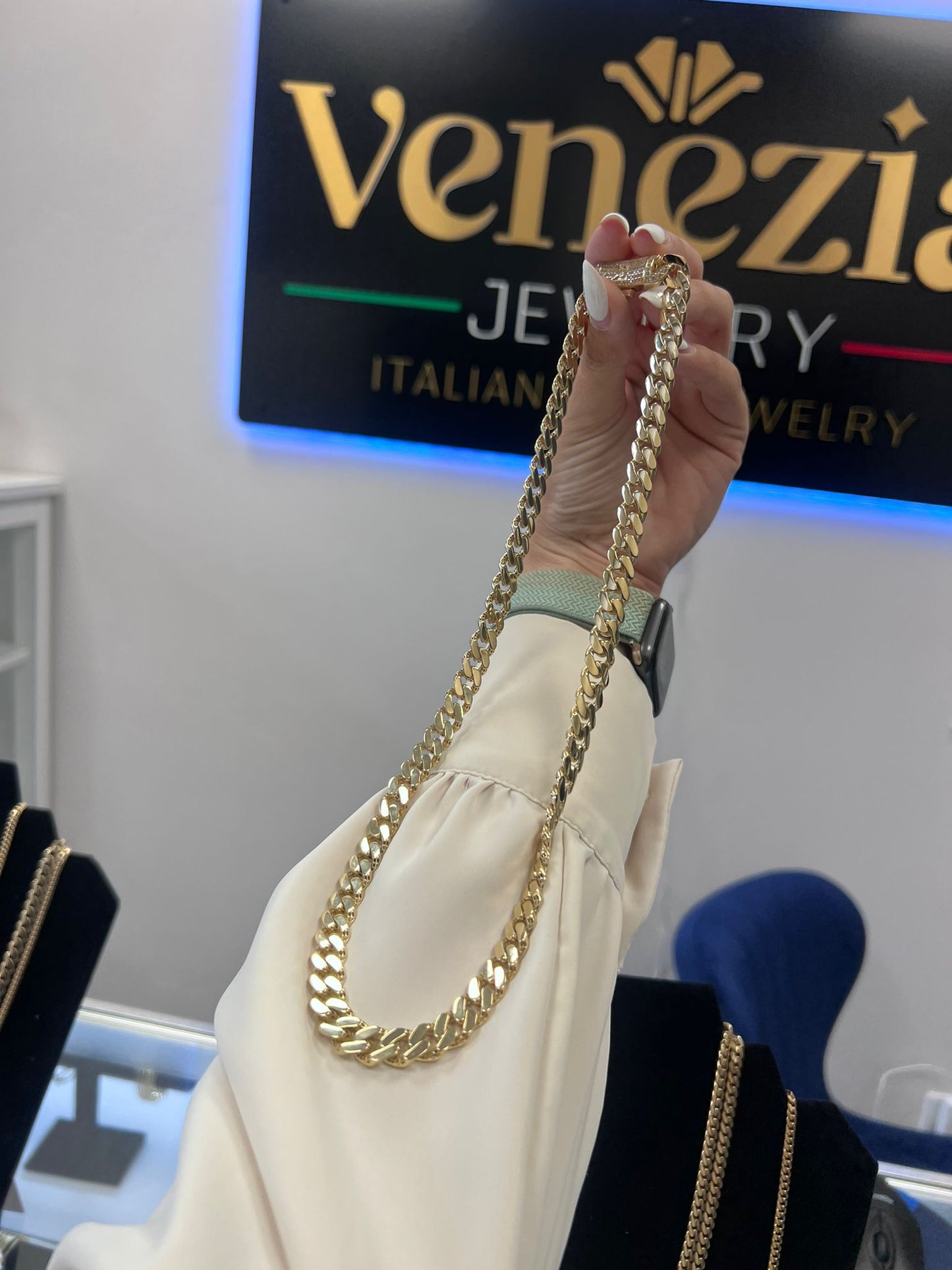 MÓNACO CHAIN 14K 60cm aprox 34g