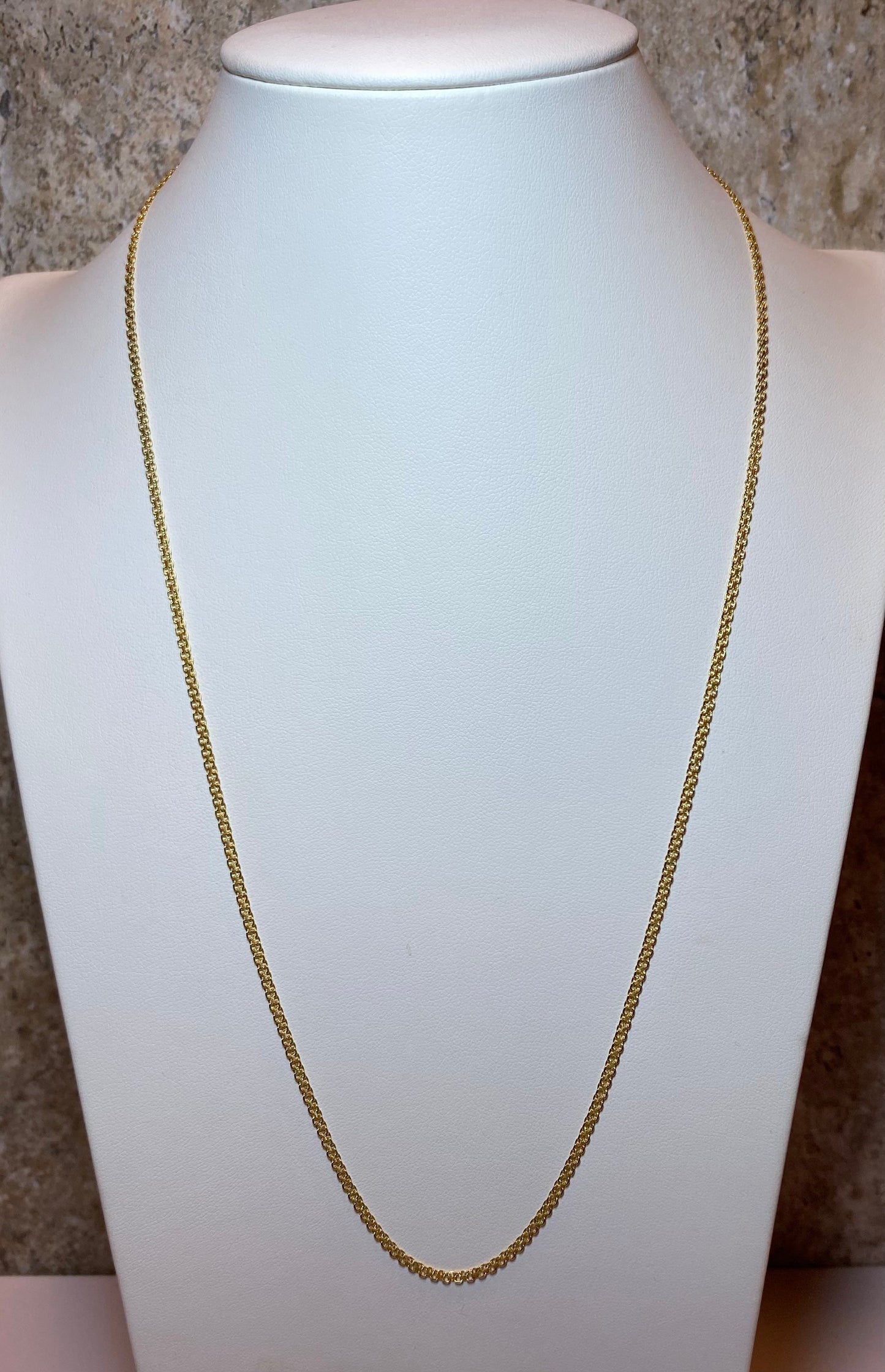 BISMARK O TEJIDO CHINO 18K 24in 5g APROX