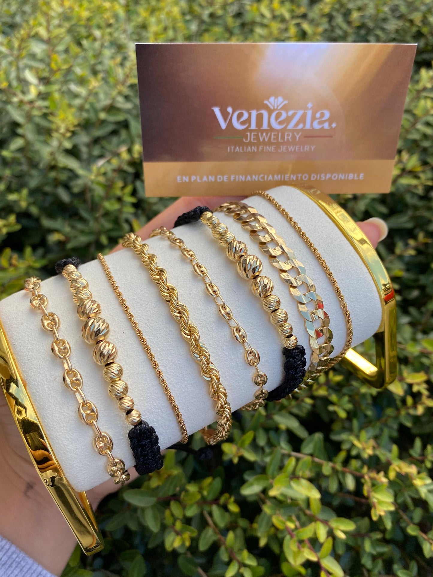18k gold bracelet