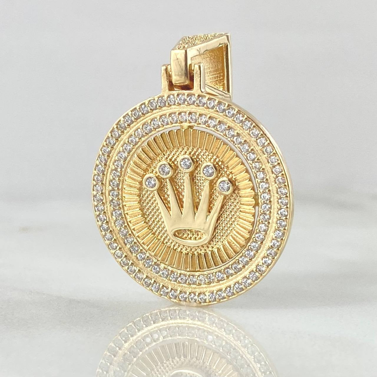 CORONA PENDANT 18K