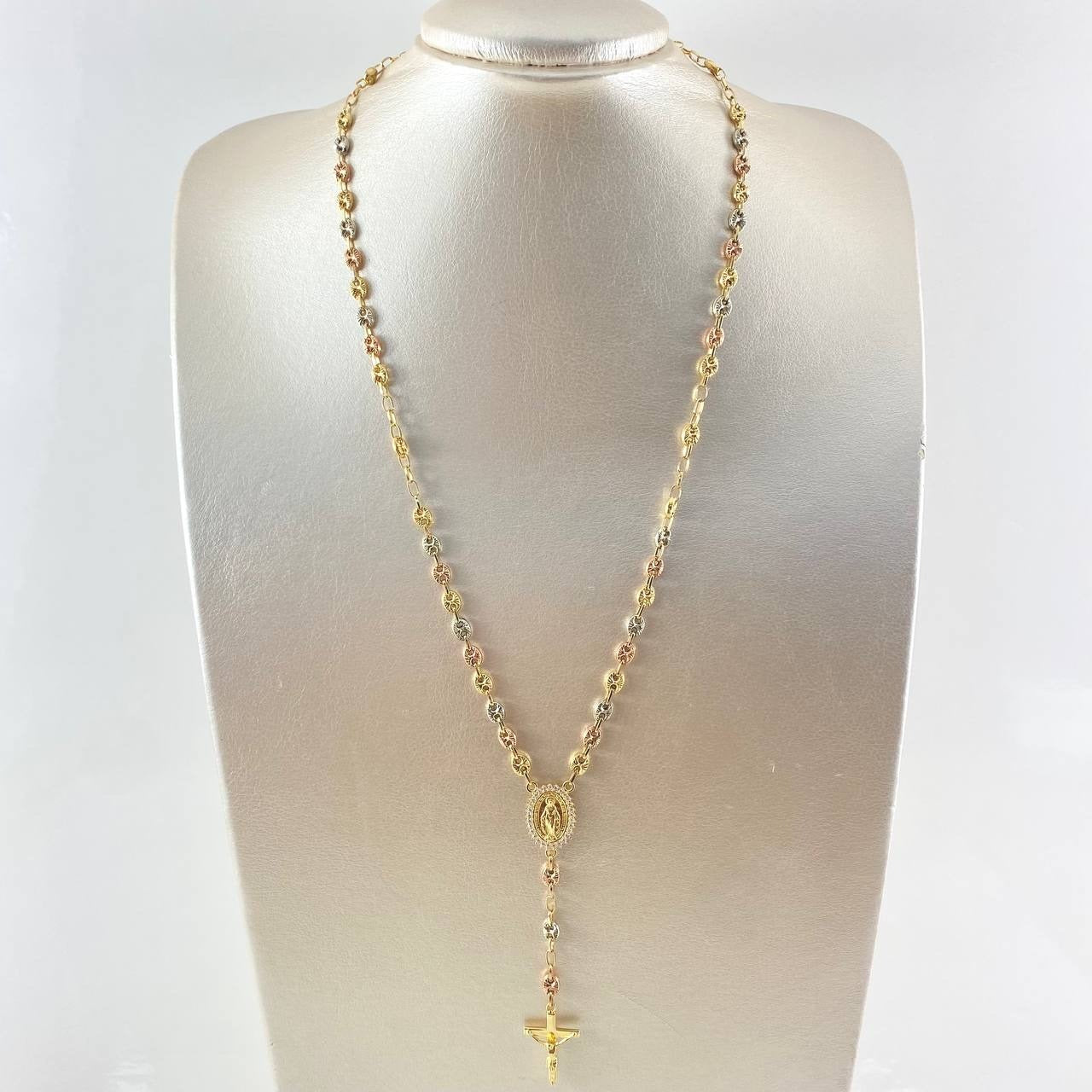 ROSARIO GUCCI 18K 3 oros 17g aprox