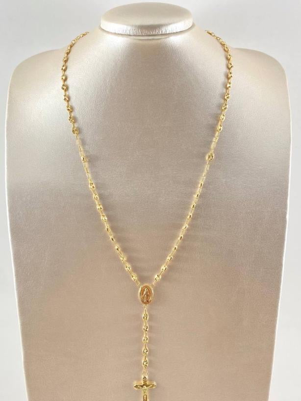 ROSARY CHAIN 18K 55cm aprox 13g