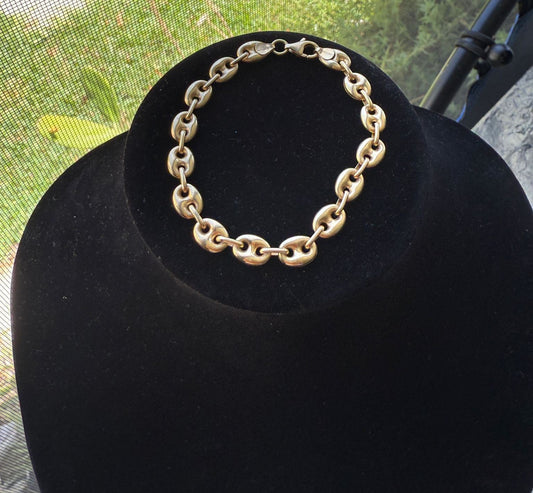 ESCLAVA PULSERA PULSO GUCCI 18K