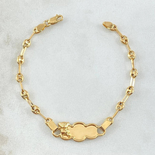 BABY BRACELET GUCCI 18K 13CM