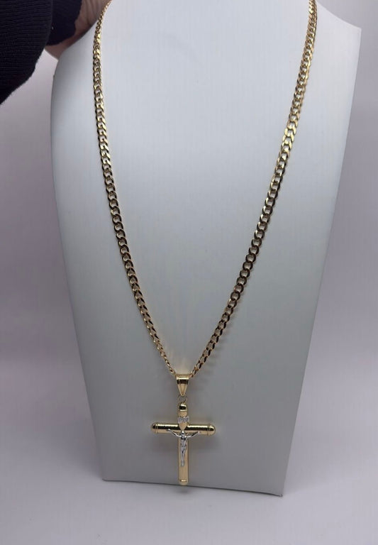 CUBAN LINK PEDANT 18K