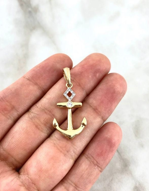 ANCLA PEDANT 18K