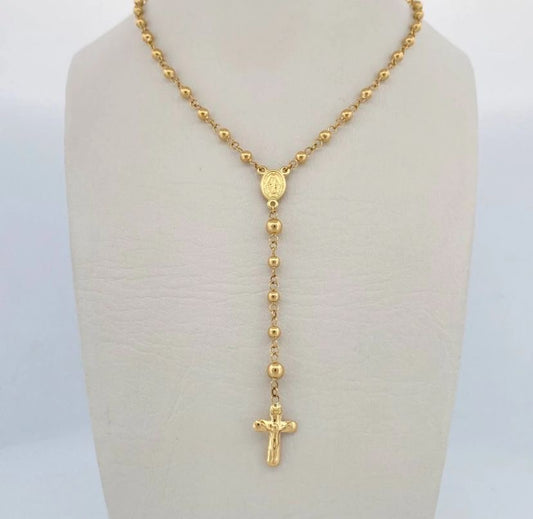 ROSARIO DAMA 18K 49CM aprox 7g