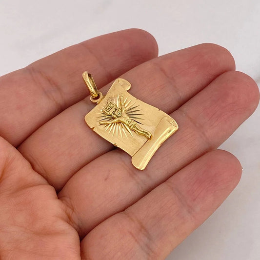 PEDANT PLATE 18K