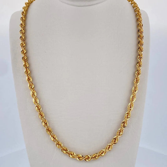 ROPE CORDON 18K CHAIN APROX 15g