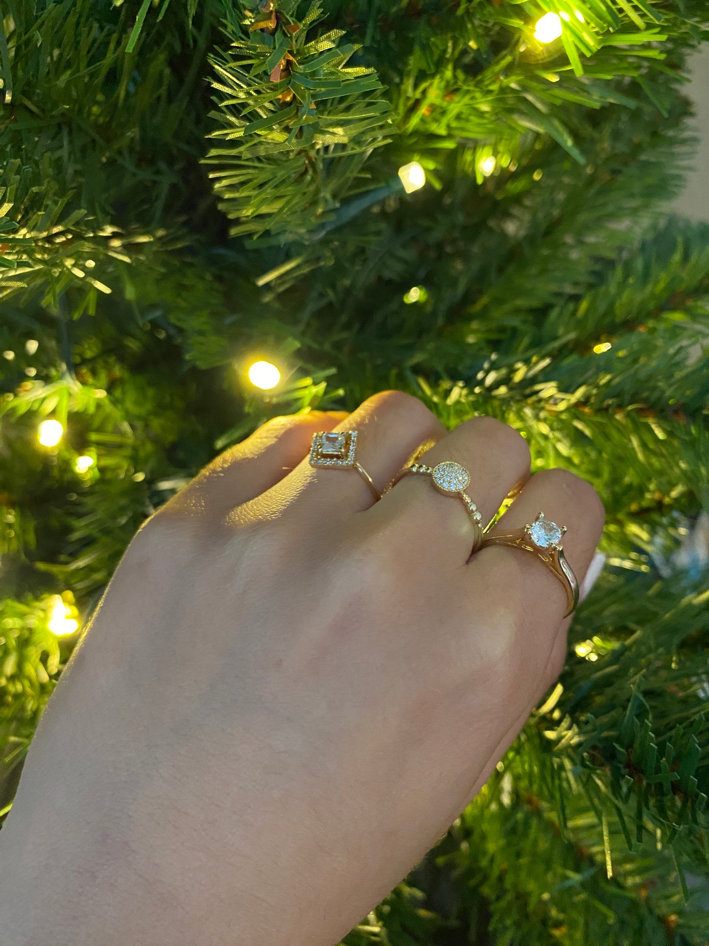 ANILLOS COMPROMISO 18K