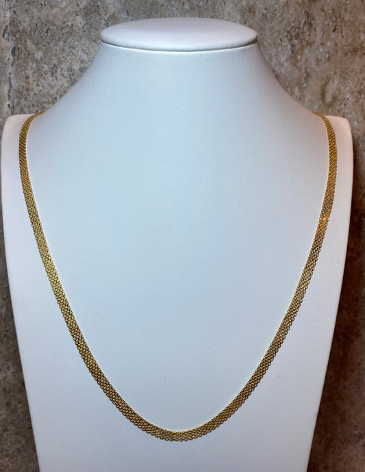 BISMARK O TEJIDO CHINO 18K 24in 8g APROX