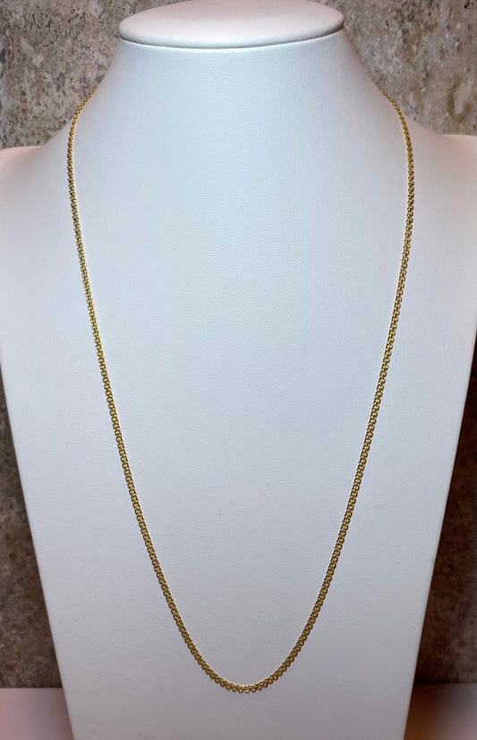 BISMARK O TEJIDO CHINO 18K 24in 5g APROX