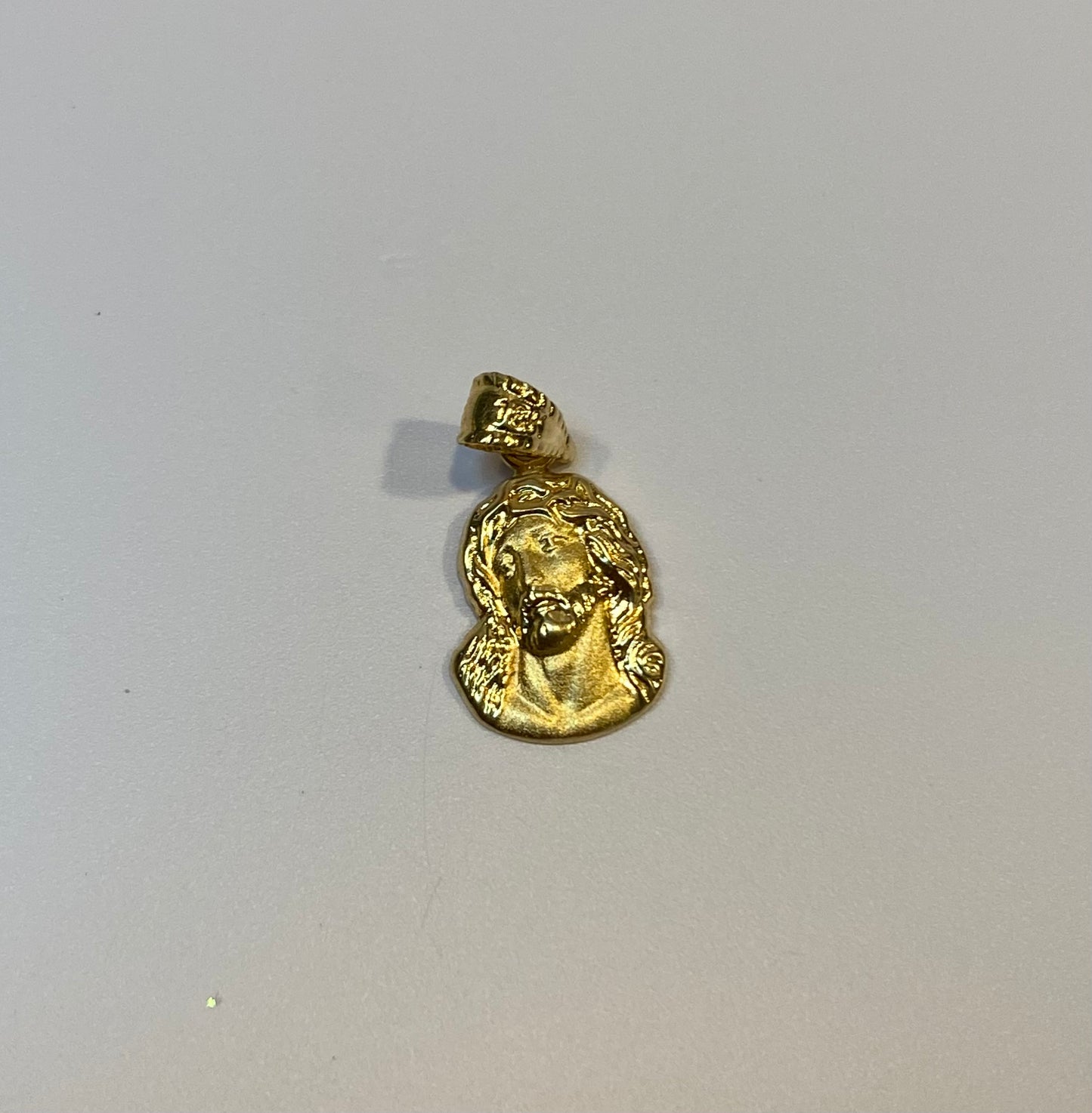 CHRIST PEDANT DIJE CARA CRISTO 18K APROX 1G