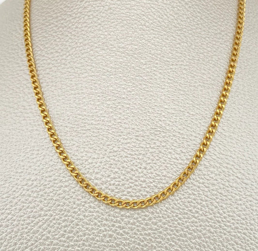 CUBAN LINK 18K 24in aprox 14g