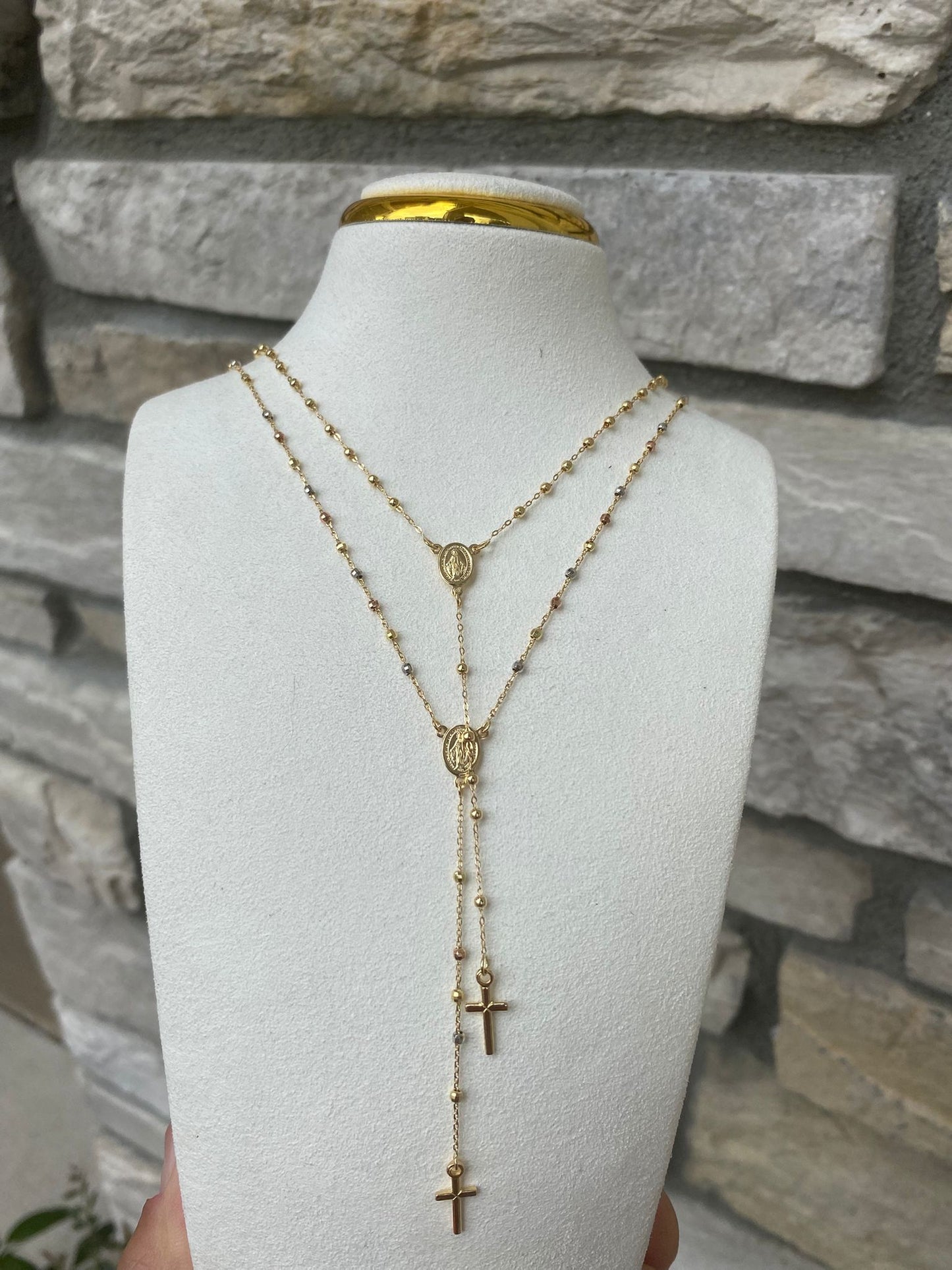 Rosarios 18k gold