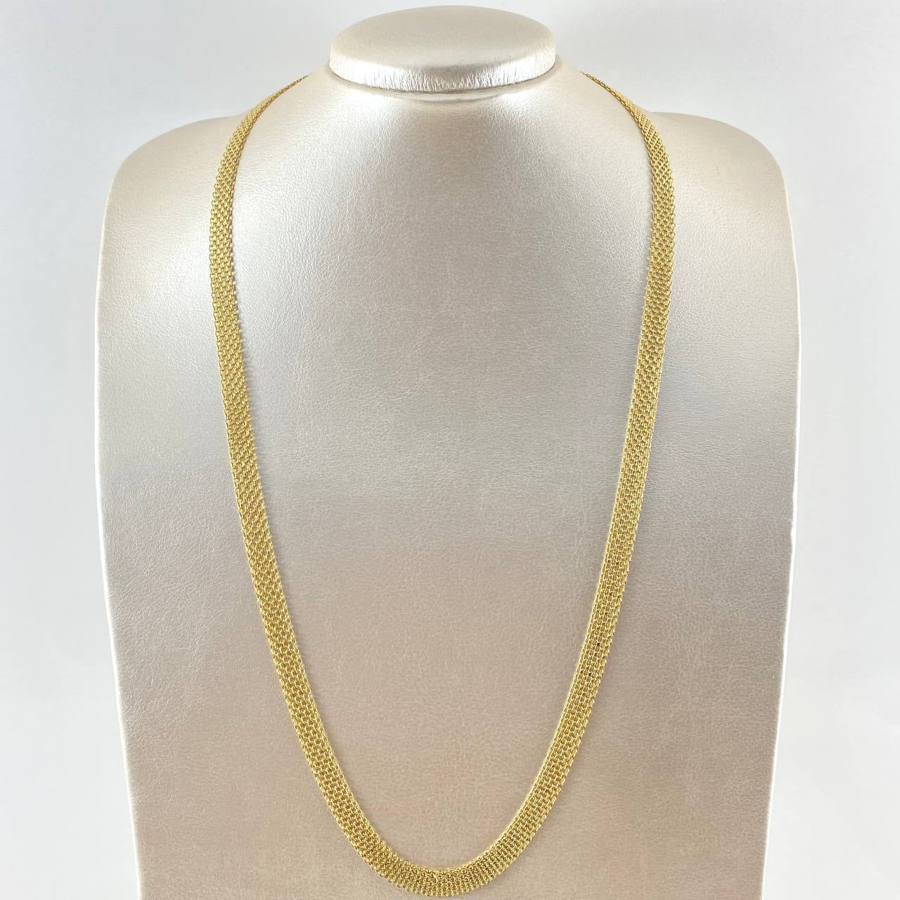 BISMARK CHINO CHAIN 18K 25.6 IN 18K APROX 27G