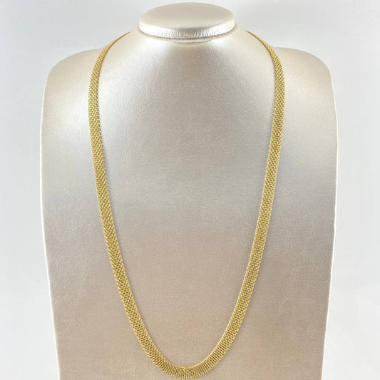 BISMARK CHINO CHAIN 18K 25.6 IN 18K APROX 27G