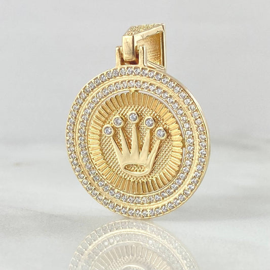 CORONA PENDANT 18K
