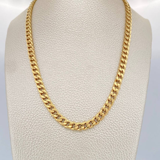 CUBAN LINK 18K 23 IN APROX 14G