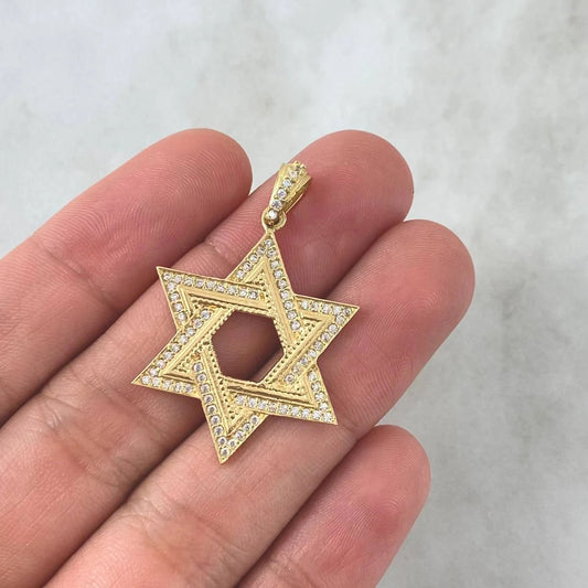 DAVID STAR 18K aprox 7g