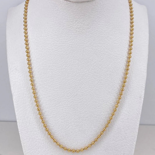 MILITARY CHAIN APROX 13g 18K