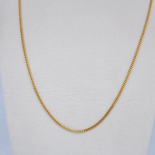 CUBAN LINK 18K 60CM