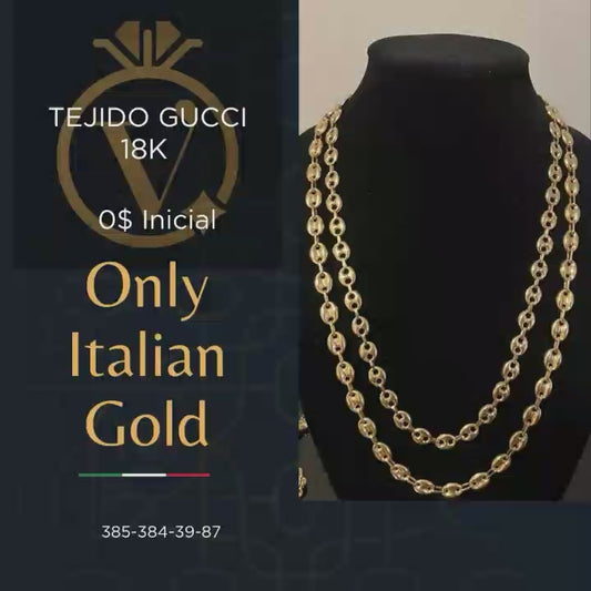 CADENA GUCCI 18K APROX 28g